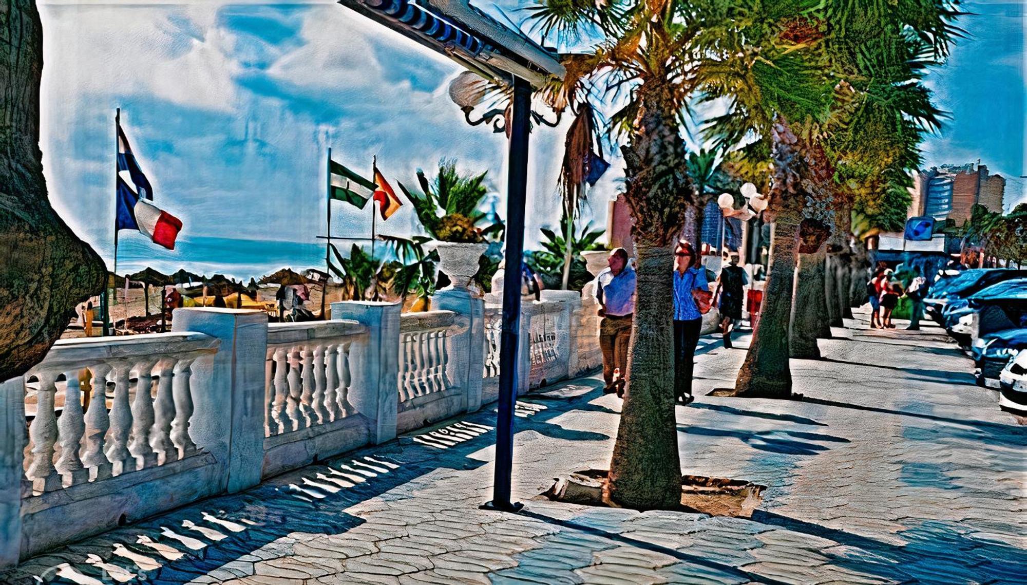 Playa Estudio Deluxe Apartment Benalmadena Bagian luar foto